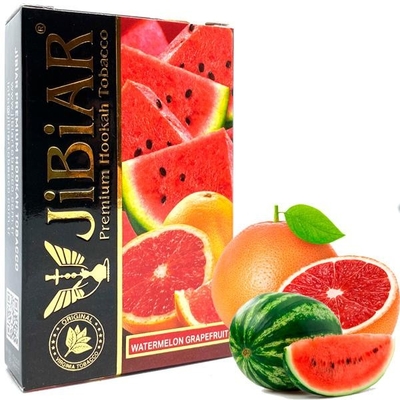 Табак для кальяна JiBiAR 50g (Watermelon Grapefruit) Арбуз Грейпфрут