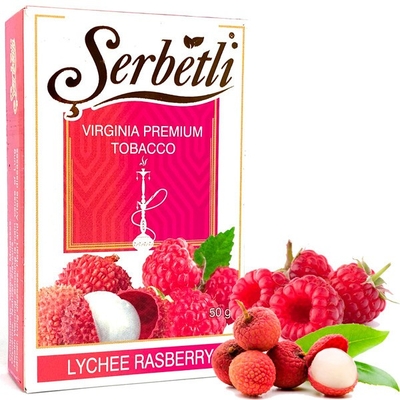 Табак для кальяну Serbetli 50g (Lychee Raspberry)