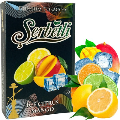 Табак для кальяну Serbetli 50g (Ice Citrus Mango)