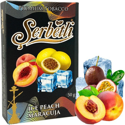 Табак для кальяна Serbetli 50g (Ice Peach Maracuja)