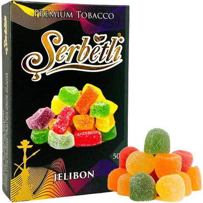Табак для кальяна Serbetli 50g (Jelibon)