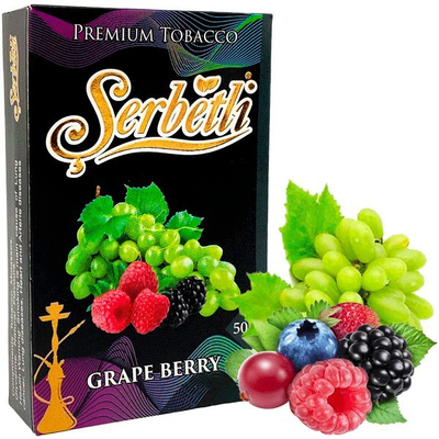 Табак для кальяна Serbetli 50g (Grape Berry)