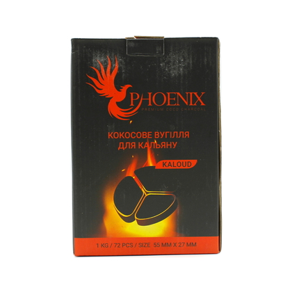 Вугілля для кальяну Phoenix Kaloud