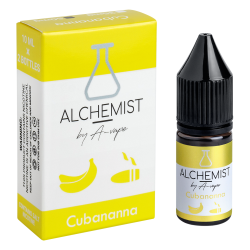 Жидкость Alchemist Salt 10мл - Cubanana на солевом никотине