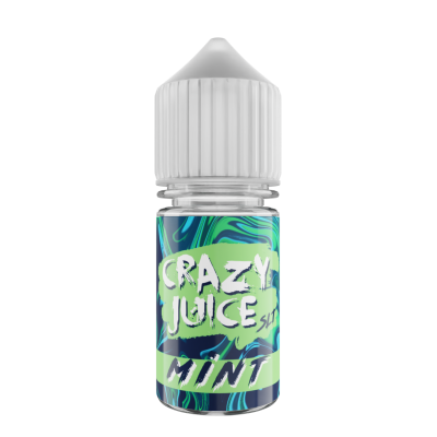 Рідина Crazy Juice 30мл - Mint на сольовому нікотині