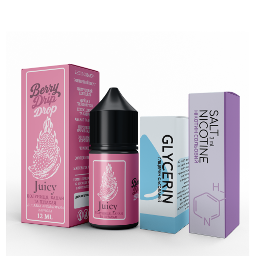 Набір Berry Drip Drop Salt 30мл (Juicy)