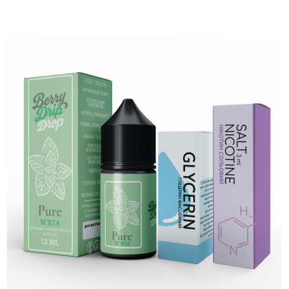 Набор Berry Drip Drop Salt 30мл (Pure)