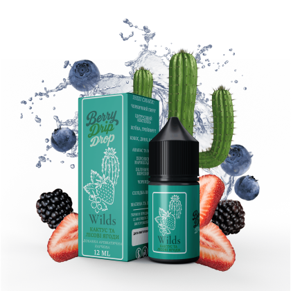 Набір Berry Drip Drop Salt 30мл (Wilds)