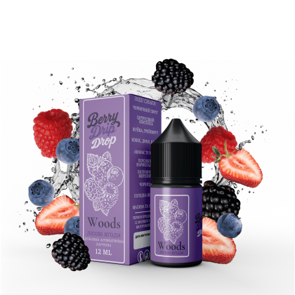 Набір Berry Drip Drop Salt 30мл (Woods)
