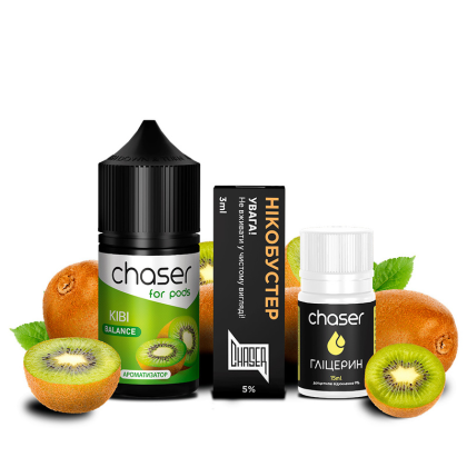 Набор Chaser For Pods Ultra Salt 30мл (Киви)