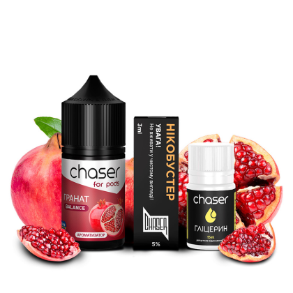 Набор Chaser For Pods Ultra Salt 30мл (Гранат)