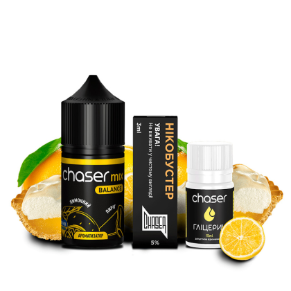 Набор Chaser For Mix Balance Salt 30мл (Лимонний Пиріг)