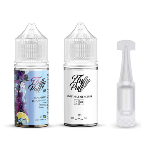 Набор Fluffy Puff Salt 30мл (Blackberry Lemonade Ice)