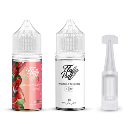 Набор Fluffy Puff Salt 30мл (Watermelon Sugar)