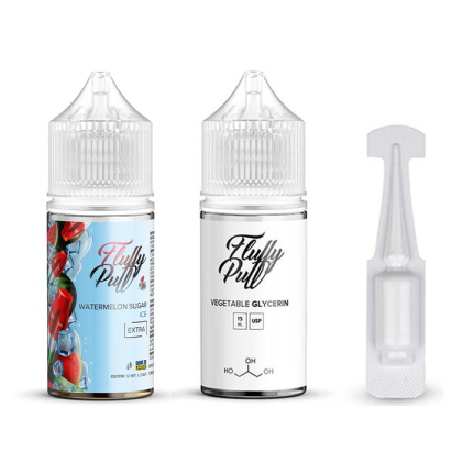 Набор Fluffy Puff Salt 30мл (Watermelon Sugar Ice)