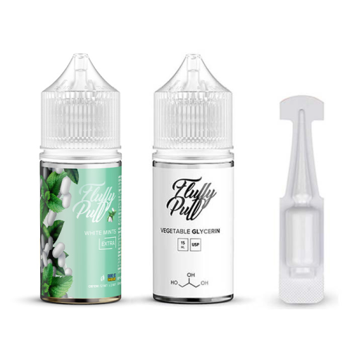 Набор Fluffy Puff Salt 30мл (White Mints)