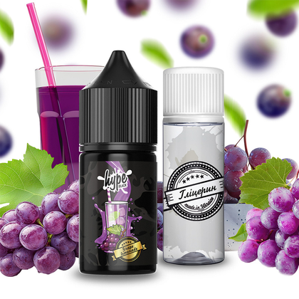 Набір Hype Black Salt 30мл (Grape Lemonade)