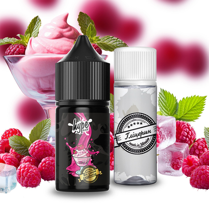 Набір Hype Black Salt 30мл (Ice Cream Raspberry)