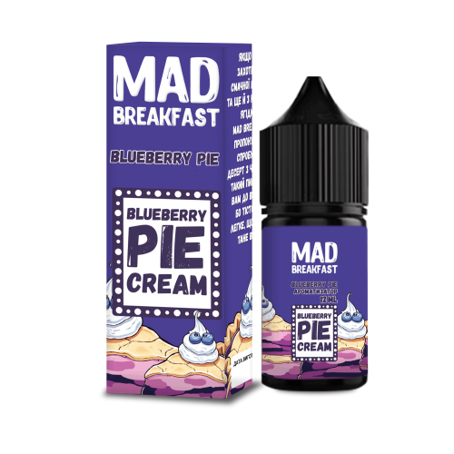 Набір Mad Breakfast Salt 30мл (Blueberry Pie)