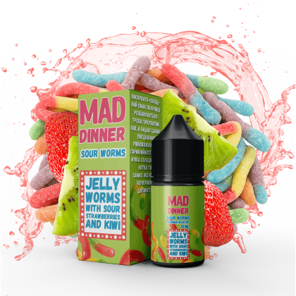 Набор Mad Dinner Salt 30мл (Sour Worms)