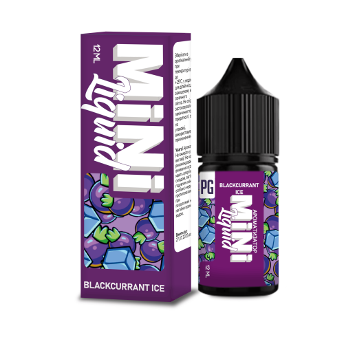 Набор Mini Liquid Salt 30мл (Blackcurrant Ice)