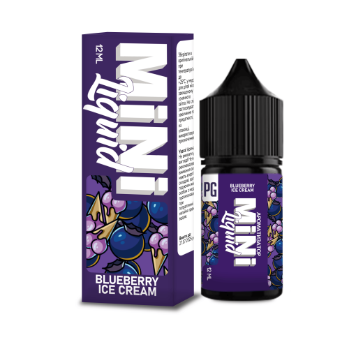 Набір Mini Liquid Salt 30мл (Blueberry Ice Cream)