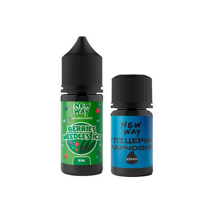 Набор New Way Ice Salt 30мл (Berries Needles Ice)