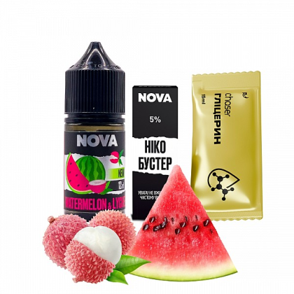 Набор Nova Salt 30мл (Watermelon Lychee)