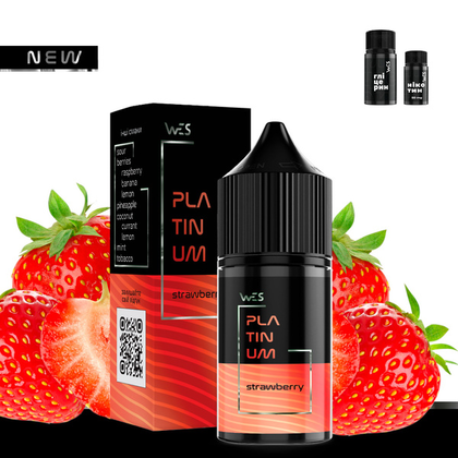 Набор WES Platinum Salt 30мл (Strawberry)