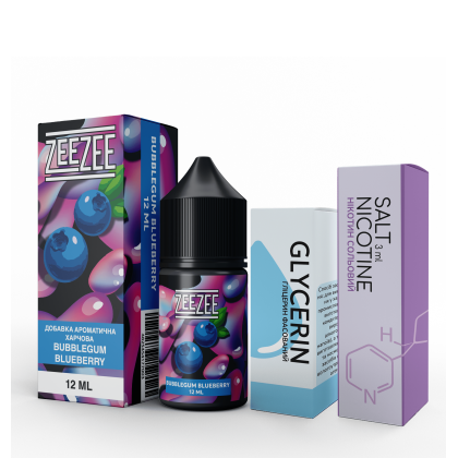 Набор ZeeZee Salt 30мл (Bubblegum Blueberry)