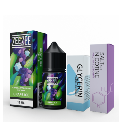 Набор ZeeZee Salt 30мл (Grape Ice)