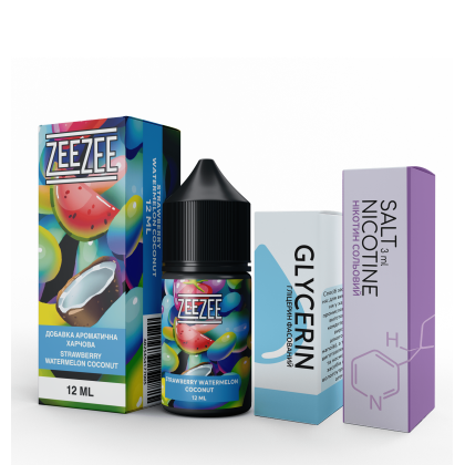 Набор ZeeZee Salt 30мл (Strawberry Watermelon Coconut)