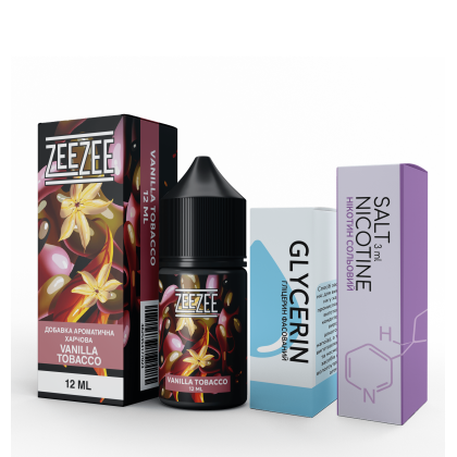 Набір ZeeZee Salt 30мл (Vanilla Tobacco)