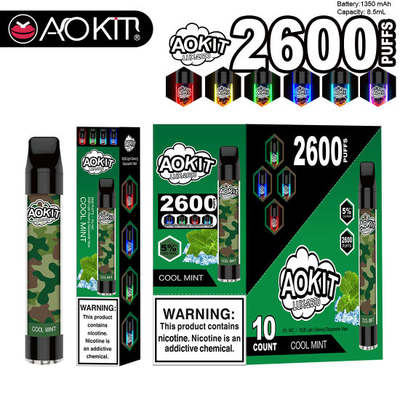 Одноразовая электронная сигарета Aokit Lux 2600 Puffs