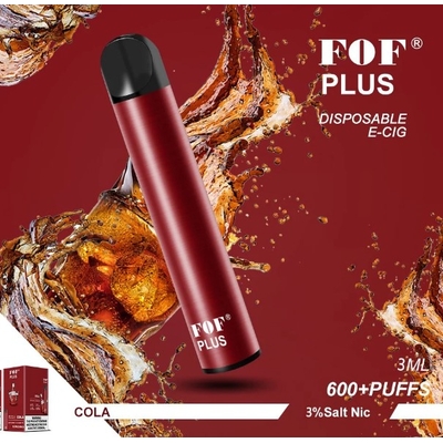 Одноразова електронна сигарета FoF Plus 600 Puffs