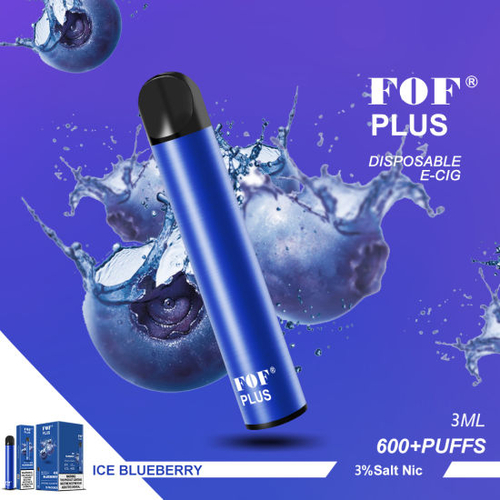 Одноразова електронна сигарета FoF Plus 600 Puffs