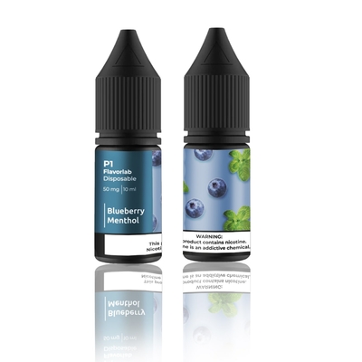 Жидкость Flavorlab P1 10мл (Blueberry Menthol) на солевом никотине