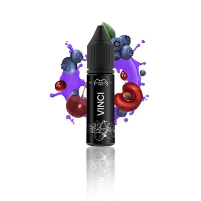 Жидкость Flavorlab Vinci Salt 15мл (Blueberry Cherry) на солевом никотине