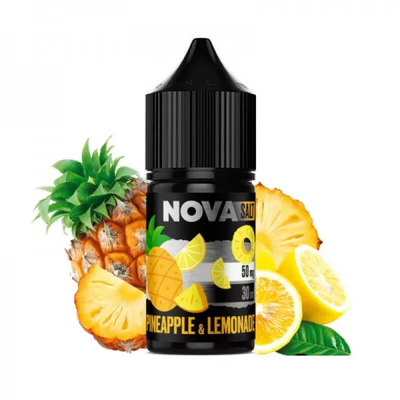 Жидкость Nova Salt 30мл (Pineapple & Lemonade) на солевом никотине