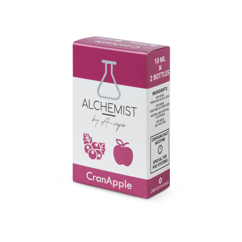 Жидкость Alchemist Salt 10мл - Cran Apple на солевом никотине