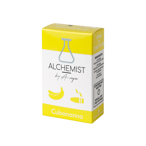 Жидкость Alchemist Salt 10мл - Cubanana на солевом никотине