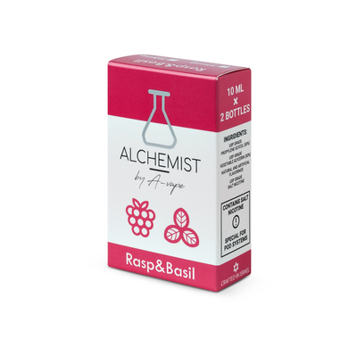 Рідина Alchemist Salt 10мл - Raspberry Basil на сольовому нікотині