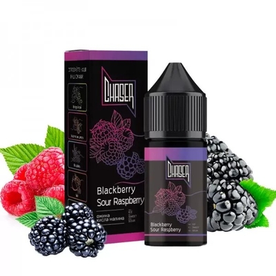 Рідина Chaser Black Salt 30мл (Blackberry Sour Raspberry) на сольовому нікотині
