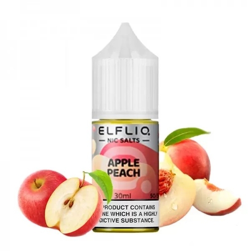 Рідина Elf Liq Salt 30мл (EU Pack) (Apple Peach) на сольовому нікотині