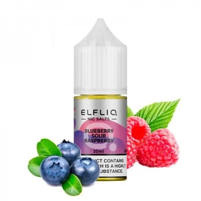 Жидкость Elf Liq Salt 30мл (EU Pack) (Blueberry Sour Raspberry) на солевом никотине