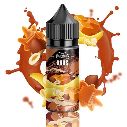 Flavorlab XROS Salt 30мл (Hazelnut Caramel Banana Cream)