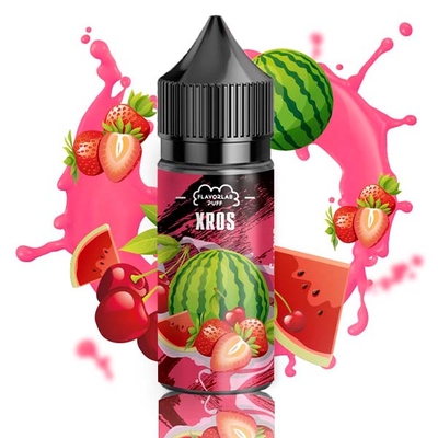 Жидкость Flavorlab XROS Salt 30мл (Watermelon Strawberry Cherry) на солевом никотине