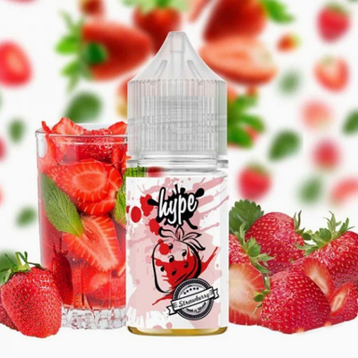Жидкость Hype Salt 30мл (Strawberry) на солевом никотине