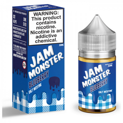 Жидкость Jam Monster Salt 30мл - Blueberry на солевом никотине