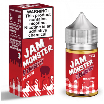 Рідина Jam Monster Salt 30мл - Strawberry на сольовому нікотині